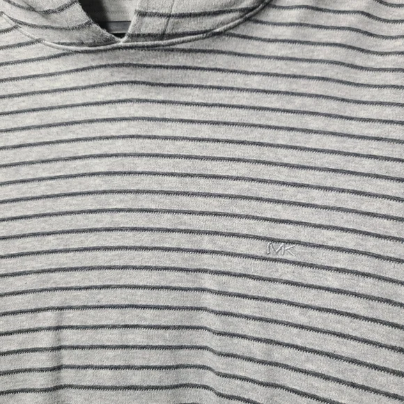 Michael Kors Striped Gray Hoodie - Picture 2 of 4